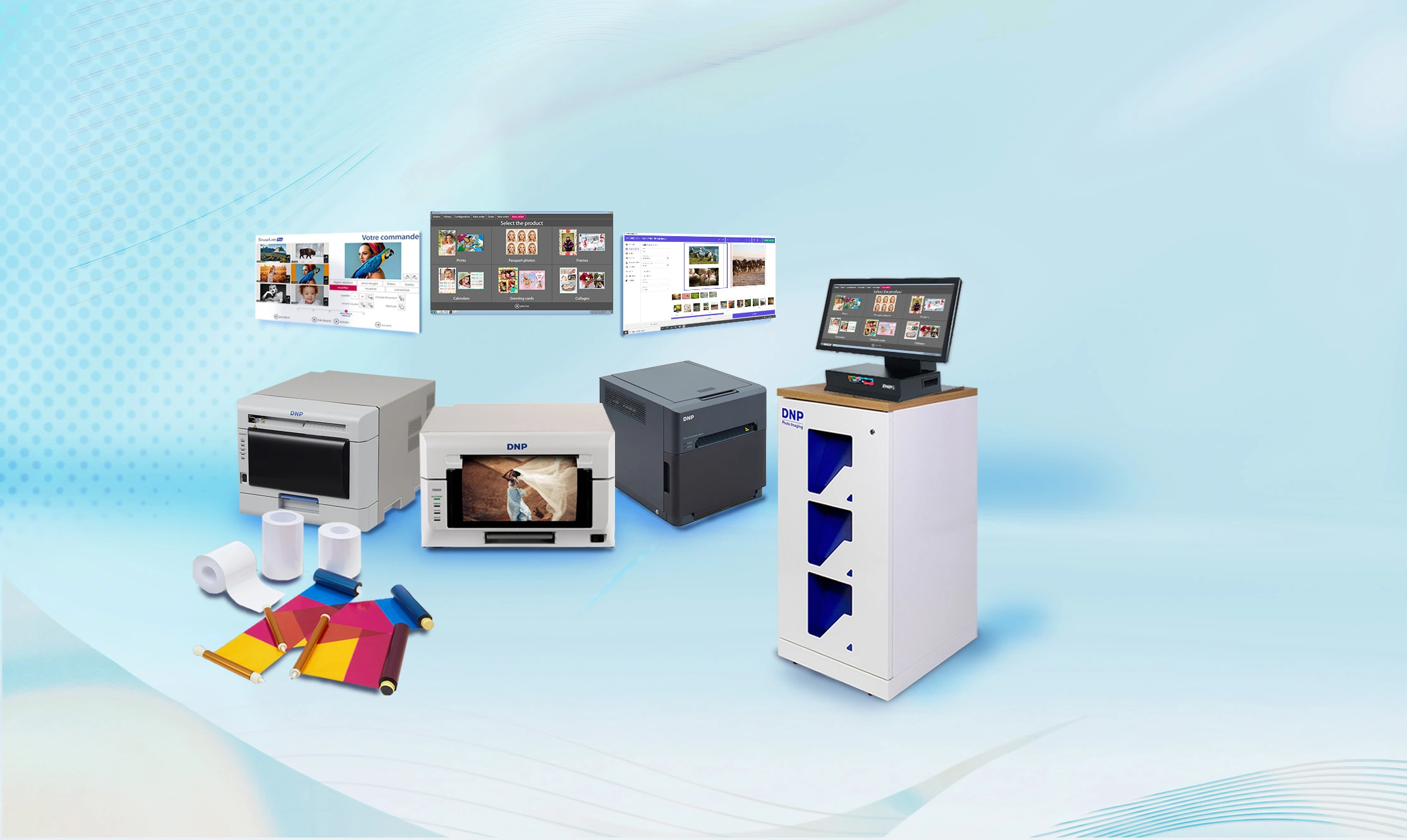 dnp photo solutions Printers, consumables, and Software