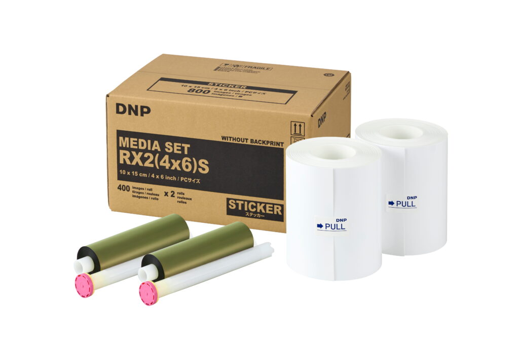 rx2 sticker paper roll