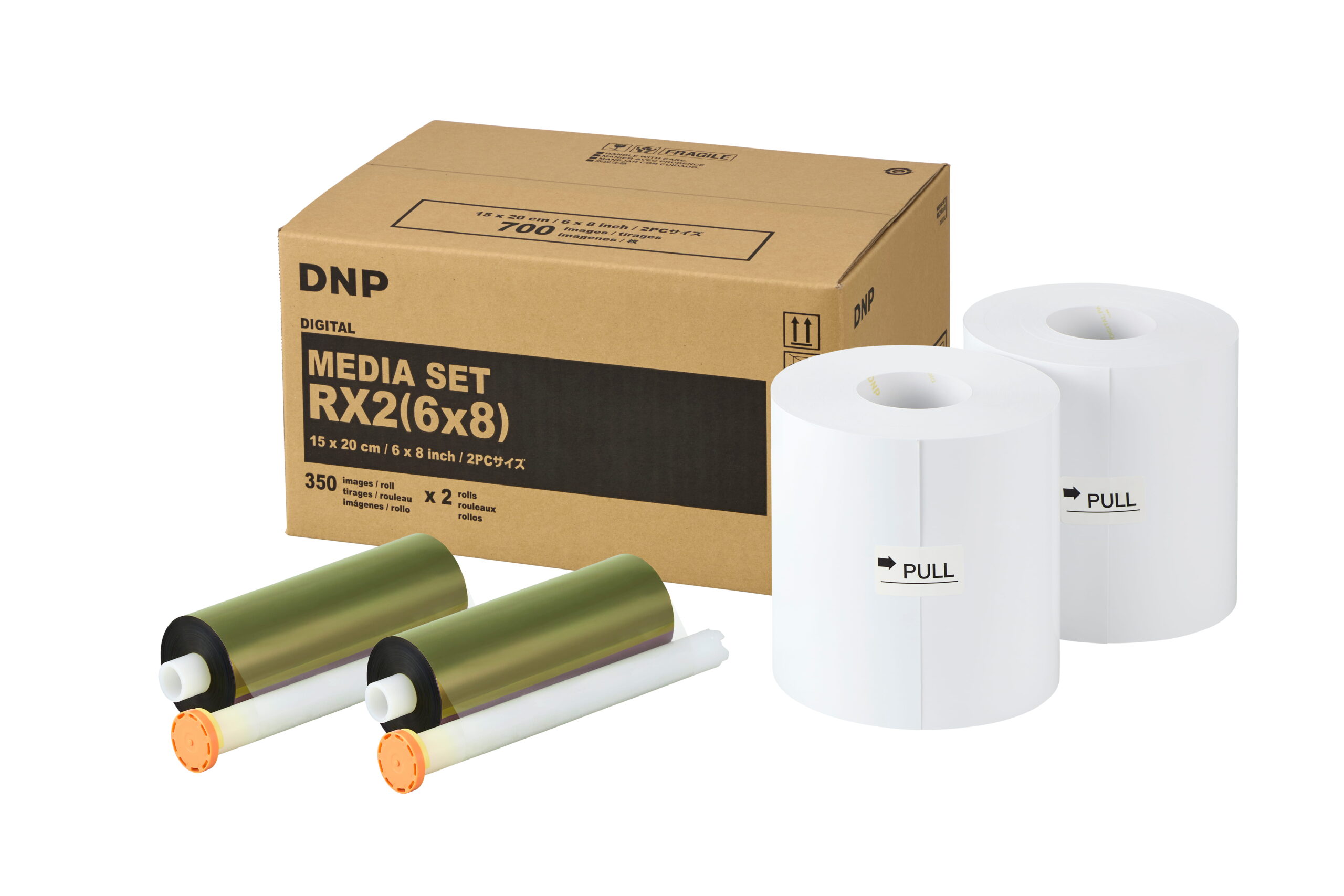 rx2 paper roll 6x8
